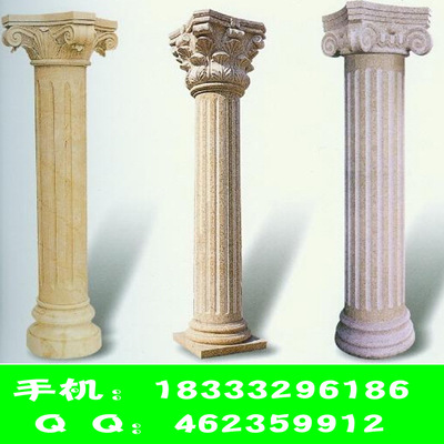 漢白玉羅馬柱 典雅石雕工藝，點(diǎn)亮室內(nèi)裝飾藝術(shù)