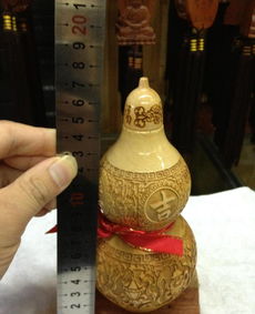 匠心獨(dú)運(yùn)，鎮(zhèn)宅納福——戴氏工藝品廠直銷專利八寸桃木雕刻空心辟邪葫蘆